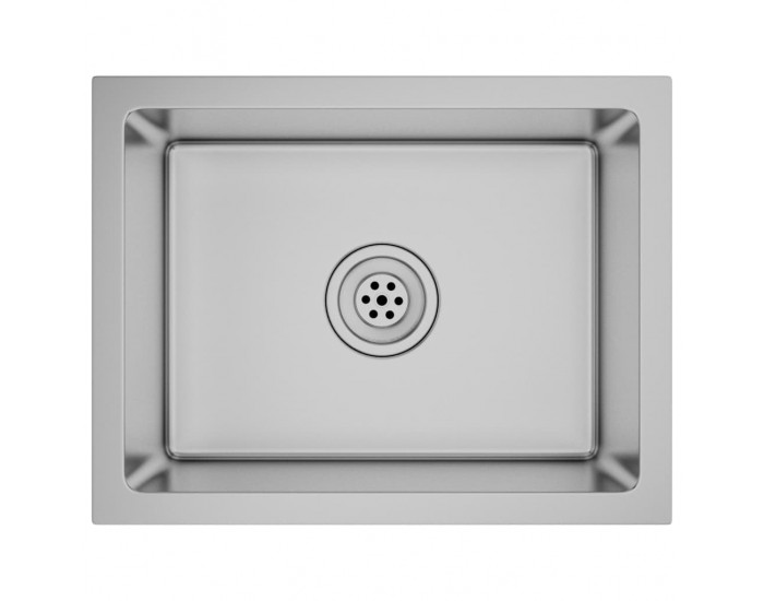 Sonata Ръчно изработена кухненска мивка с цедка, неръждаема стомана
