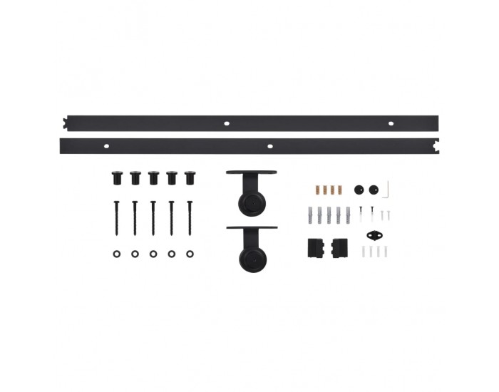Sonata Плъзгаща врата с монтажни части, 100x210 см, борово дърво масив Sonata Плъзгаща врата с монтажни части, 100x210 см, борово дърво масив