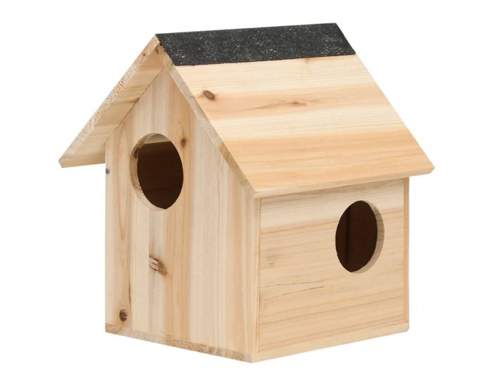 Sonata Къщичка за катерички, чам масив, 26x25x29 см
