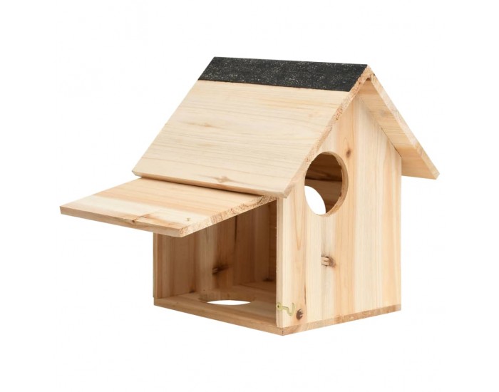 Sonata Къщичка за катерички, чам масив, 26x25x29 см