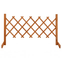 Sonata Градинска оградна решетка, оранжева, 120x60 см, чам масив - Огради
