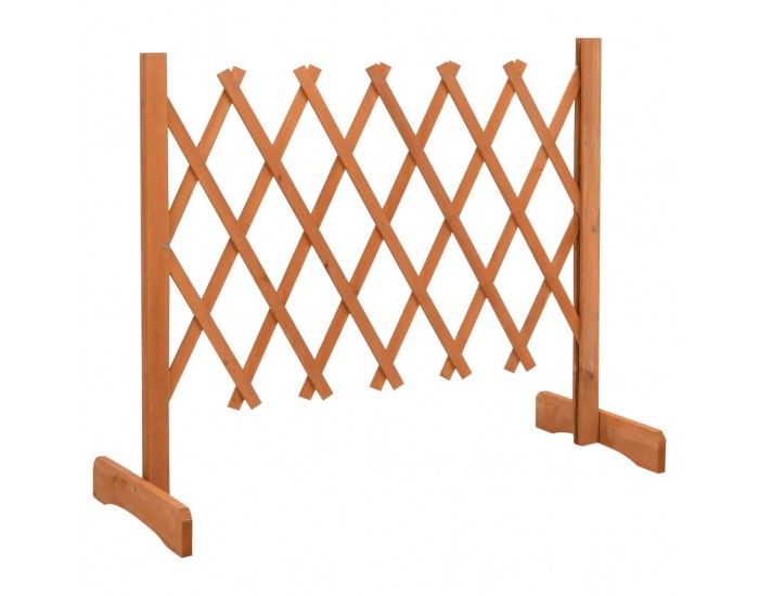 Sonata Градинска оградна решетка, оранжева, 120x60 см, чам масив