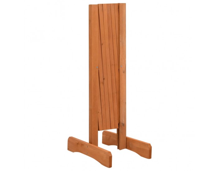 Sonata Градинска оградна решетка, оранжева, 120x60 см, чам масив