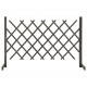 Sonata Градинска оградна решетка, сива, 120x90 см, чам масив
