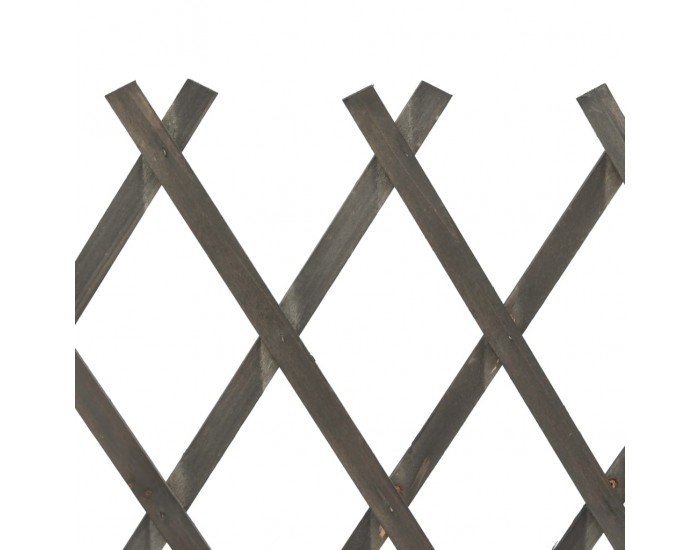 Sonata Градинска оградна решетка, сива, 120x90 см, чам масив