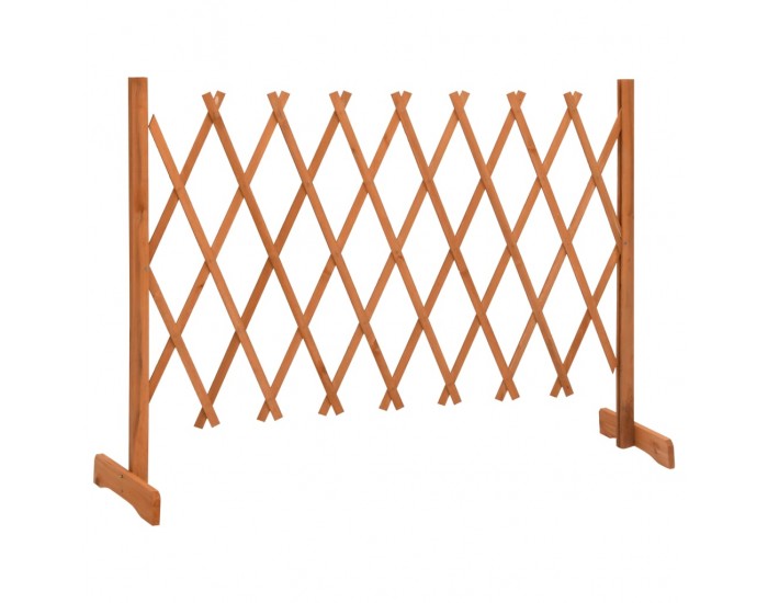 Sonata Градинска оградна решетка, оранжева, 150x80 см, чам масив