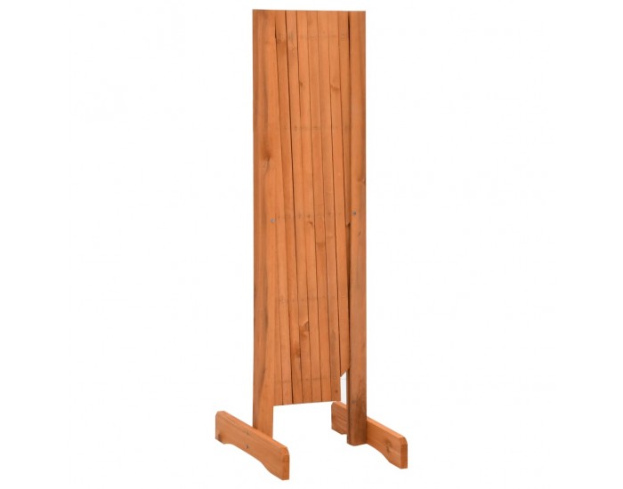 Sonata Градинска оградна решетка, оранжева, 150x80 см, чам масив