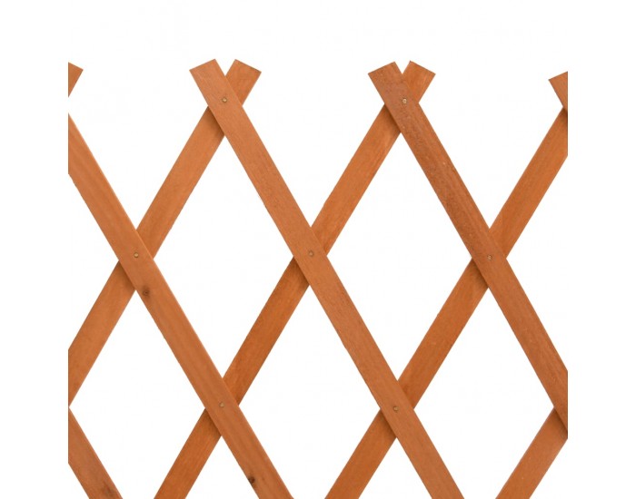 Sonata Градинска оградна решетка, оранжева, 150x80 см, чам масив
