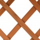 Sonata Градински плантер с решетка, оранжев, 45x30x74 см, чам масив