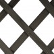 Sonata Градински плантер с решетка, сив, 45x30x74 см, чам масив