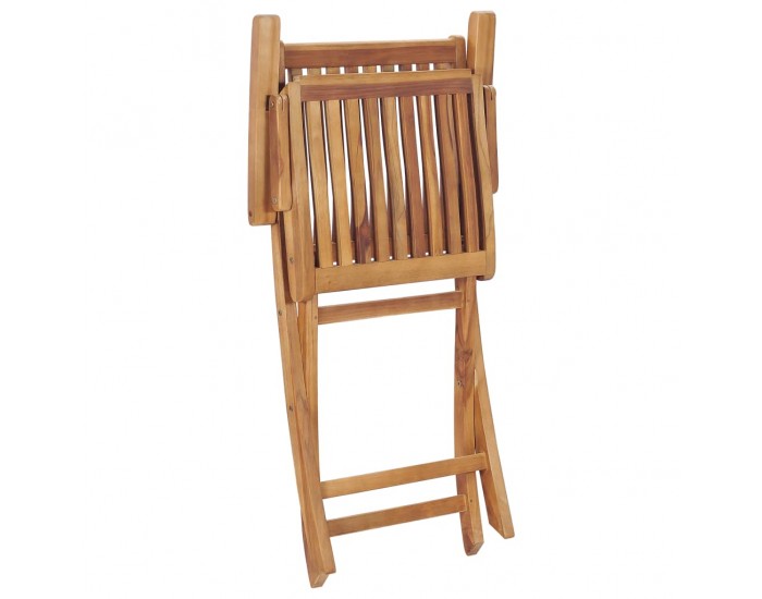 Sonata Сгъваеми градински столове, 2 бр, тиково дърво масив