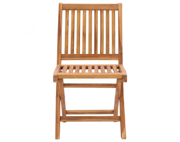 Sonata Сгъваеми градински столове, 2 бр, тиково дърво масив