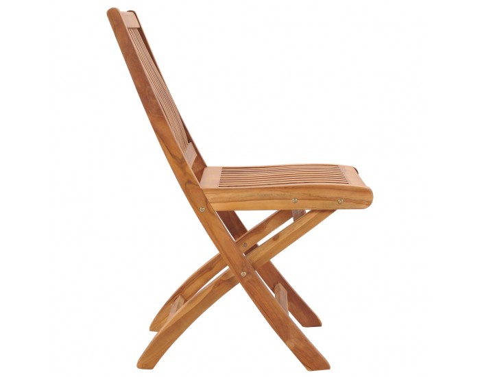 Sonata Сгъваеми градински столове, 2 бр, тиково дърво масив