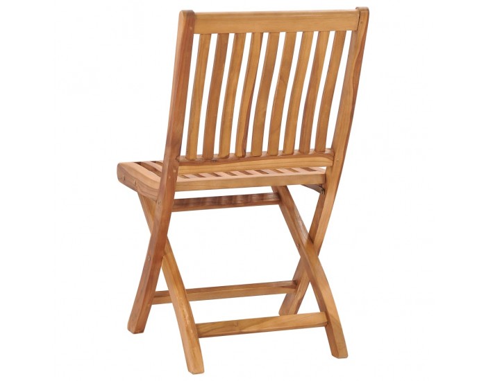 Sonata Сгъваеми градински столове, 2 бр, тиково дърво масив