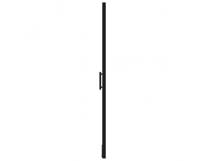 Sonata Врати за душ, закалено стъкло, 100x178 см, черни