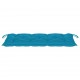 Sonata Възглавница за градинска пейка, синя, 120x50x7 см, плат