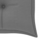 Sonata Възглавница за градинска пейка, сива, 150x50x7 см, плат