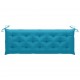 Sonata Възглавница за градинска пейка, синя, 150x50x7 см, плат