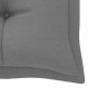 Sonata Възглавница за градинска пейка, сива, 180x50x7 см, плат