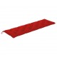 Sonata Възглавница за градинска пейка, червена, 180x50x7 см, плат