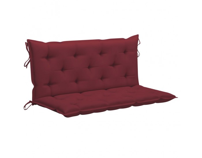 Sonata Възглавница за градинска люлка, виненочервена, 120 см, текстил