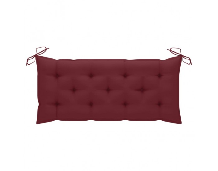 Sonata Възглавница за градинска люлка, виненочервена, 120 см, текстил