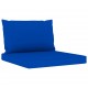 Sonata Палетни възглавници за диван, 2 бр, сини, текстил