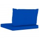 Sonata Палетни възглавници за диван, 2 бр, сини, текстил