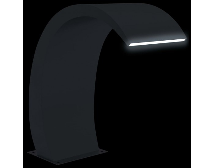 Sonata Фонтан за басейн с LED, 30x60x70 см, неръждаема стомана 304 Sonata Фонтан за басейн с LED, 30x60x70 см, неръждаема стомана 304