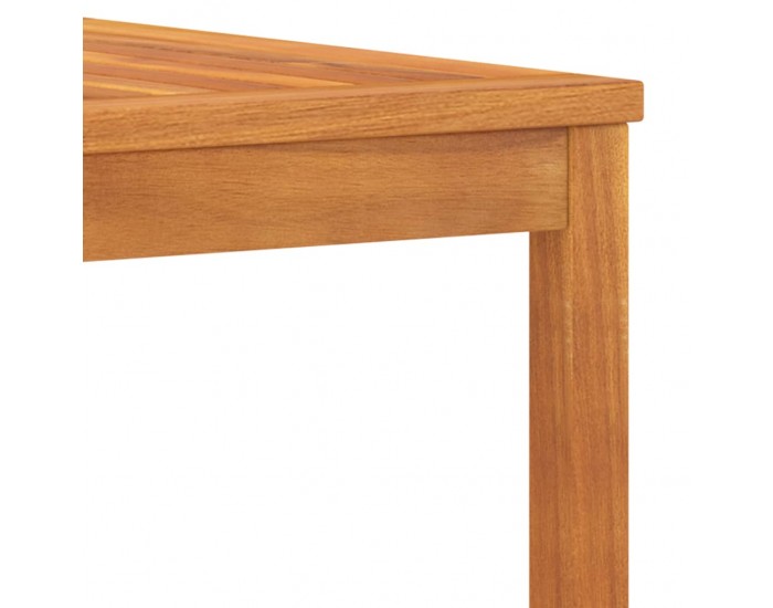 Sonata Градински лаундж комплект с възглавници, 3 части, акация масив