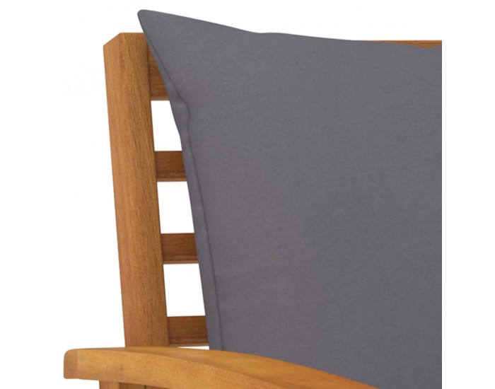 Sonata Градински лаундж комплект с възглавници, 5 части, акация масив Sonata Градински лаундж комплект с възглавници, 5 части, акация масив