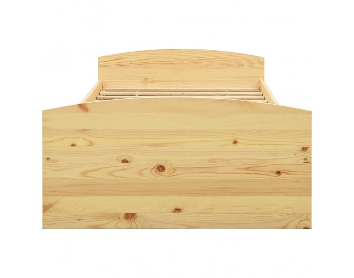 Sonata Рамка за легло с 2 чекмеджета, бор масив, 90x200 см