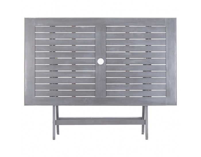 Sonata Градински трапезен комплект, 7 части, акация масив, сив Sonata Градински трапезен комплект, 7 части, акация масив, сив