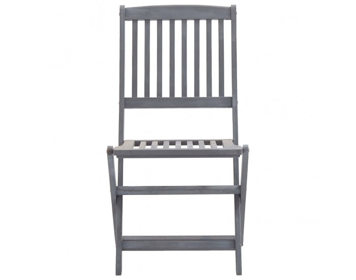 Sonata Градински трапезен комплект, 7 части, акация масив, сив Sonata Градински трапезен комплект, 7 части, акация масив, сив