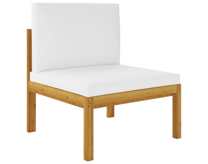 Sonata Градински комплект с възглавници, 2 части, акациево дърво масив