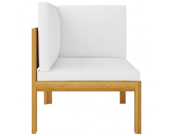 Sonata Градински комплект с възглавници, 2 части, акациево дърво масив