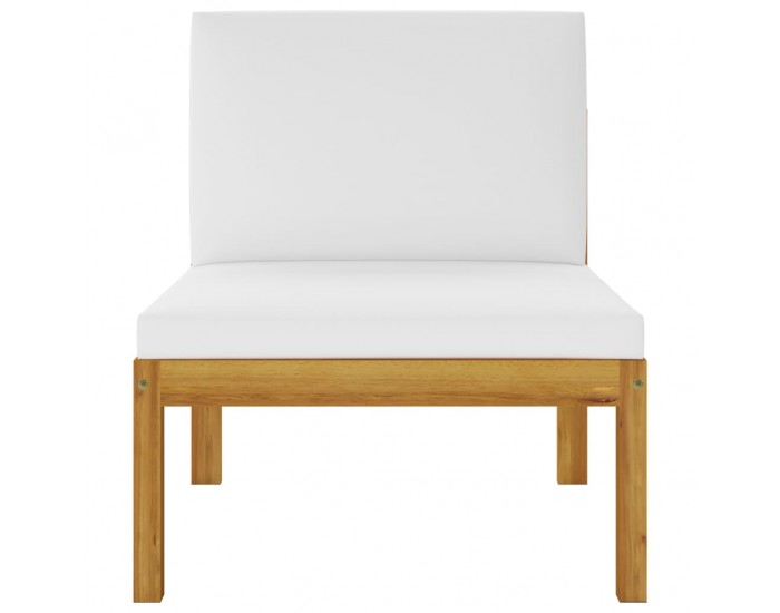 Sonata Градински комплект с възглавници, 2 части, акациево дърво масив