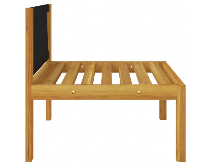 Sonata Градински комплект с възглавници, 2 части, акациево дърво масив