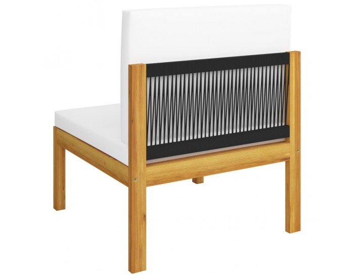 Sonata Градински комплект с възглавници, 2 части, акациево дърво масив