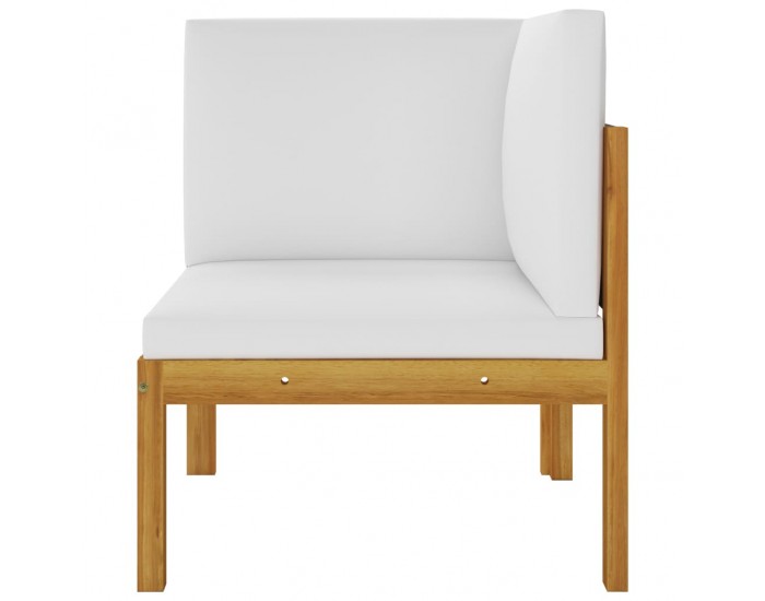 Sonata Градински комплект с възглавници, 2 части, акациево дърво масив