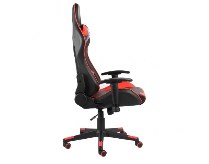 Sonata Въртящ геймърски стол, червен, PVC