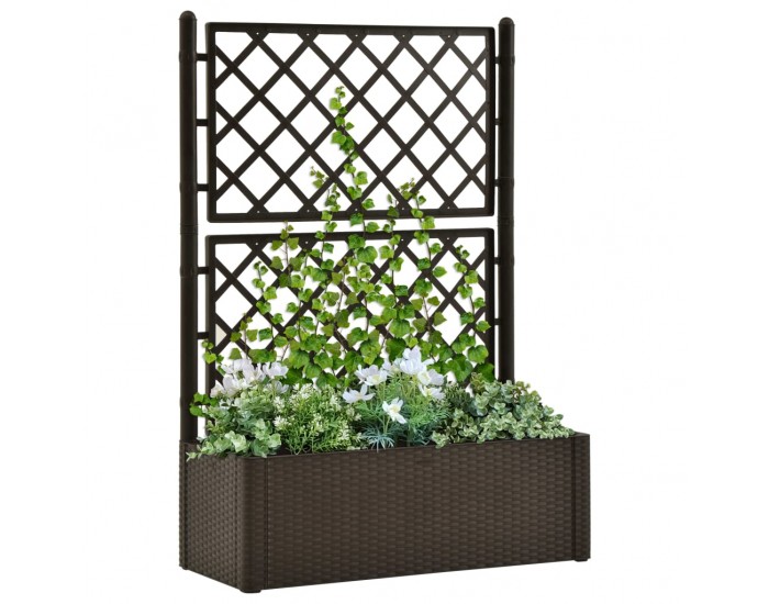 Sonata Градинска повдигната леха с решетка, самополивна, мока