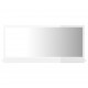 Sonata Огледало за баня, бял гланц, 80x10,5x37 см, ПДЧ
