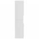 Sonata Шкаф за баня, бял гланц, 30x30x130 см, ПДЧ