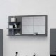 Sonata Огледало за баня, сив гланц, 90x10,5x45 см, ПДЧ