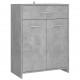 Sonata Шкаф за баня, бетонно сив, 60x33x80 см, ПДЧ
