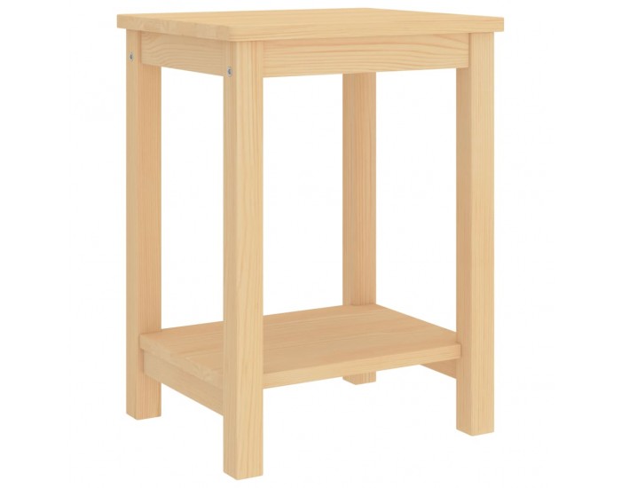 Sonata H Нощно шкафче, естествен, 35x30x47 см, бор масив