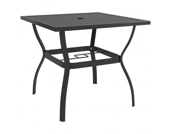 Sonata Градински трапезен комплект от 3 части, Textilene и стомана Sonata Градински трапезен комплект от 3 части, Textilene и стомана