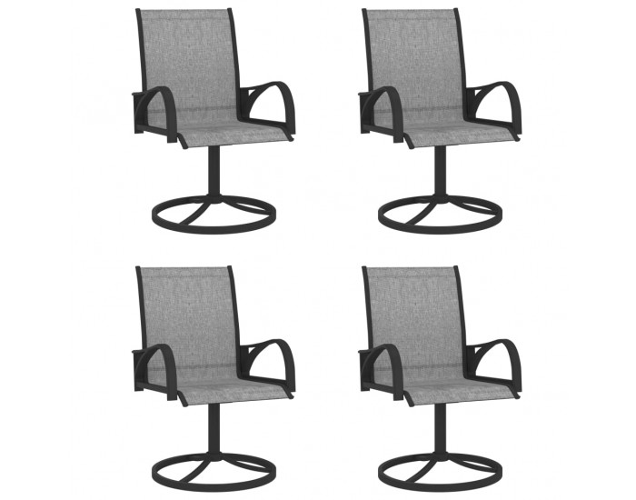 Sonata Градински трапезен комплект от 5 части, Textilene и стомана Sonata Градински трапезен комплект от 5 части, Textilene и стомана