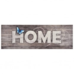 Sonata Кухненско килимче, перимо, надпис "Home", 45x150 см - Килими и Подови настилки